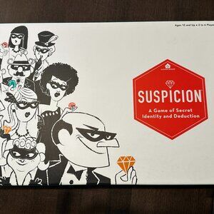 Suspicion Board Game | A Game of Secret Identity & Deduction | Complete!